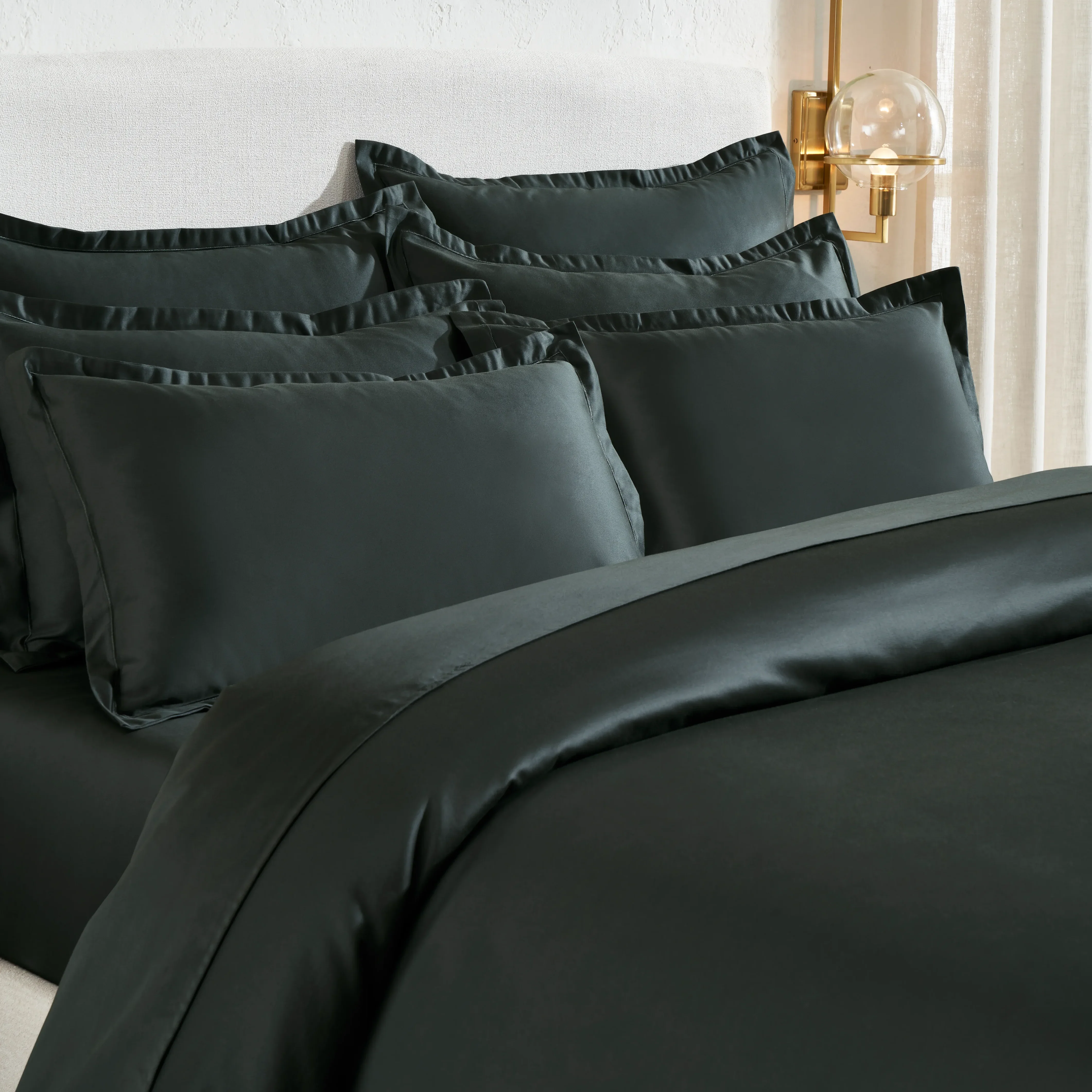 Pelushe | 800TC Long Staple Cotton Luxurious Super Soft Fitted Sheet Set | Pillow Cover with Merrow Hem Treatment - Image 22