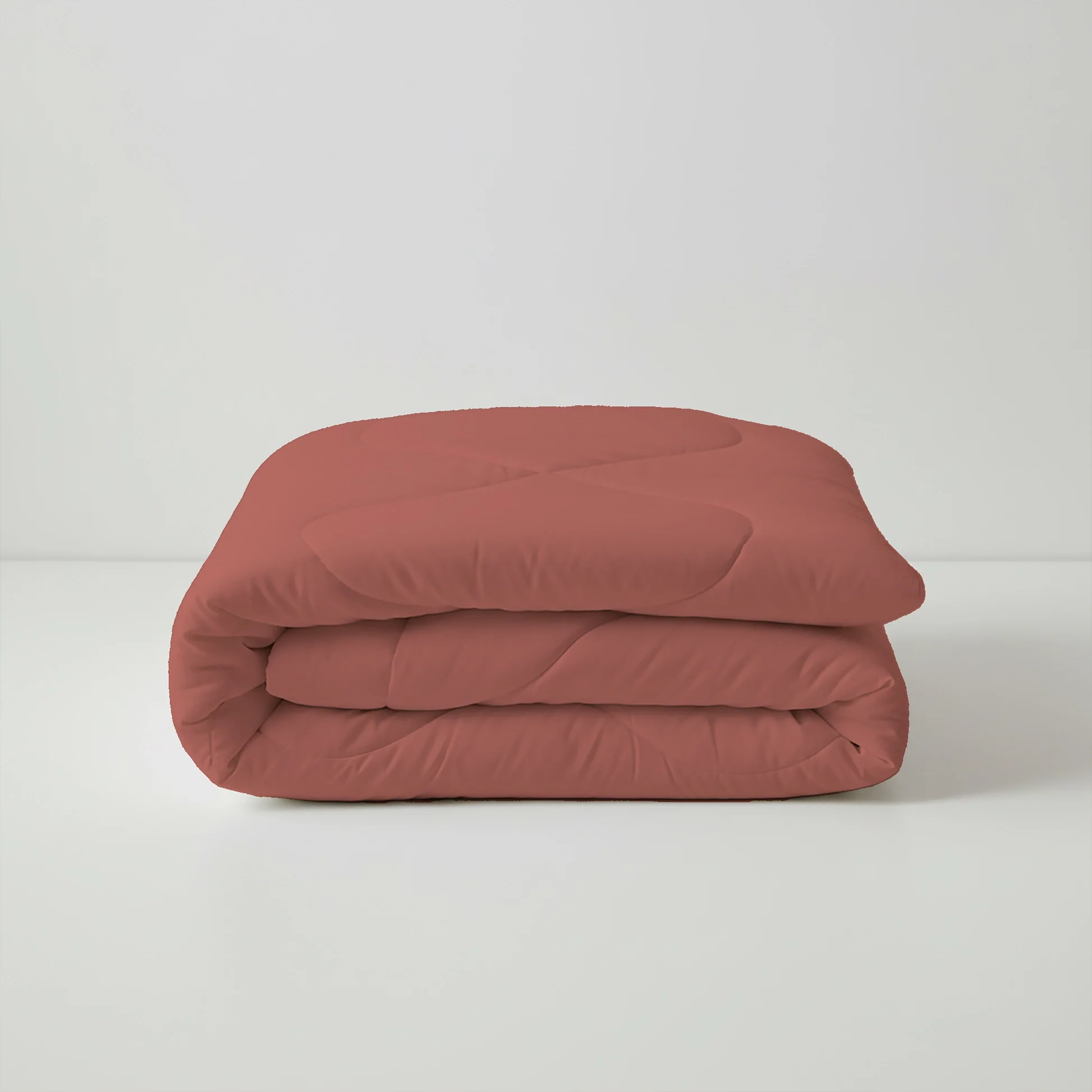 Plumelle | All Season 150 GSM Reversible Comforter - Burnt Sienna & Peach - Image 4