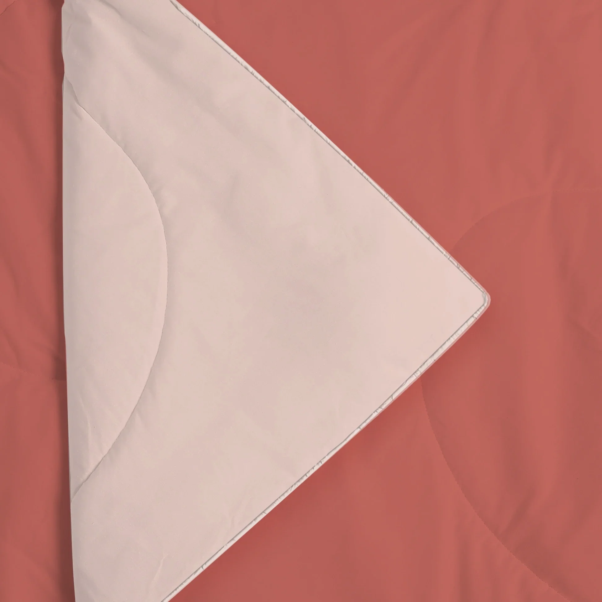 Plumelle | All Season 150 GSM Reversible Comforter - Burnt Sienna & Peach - Image 5