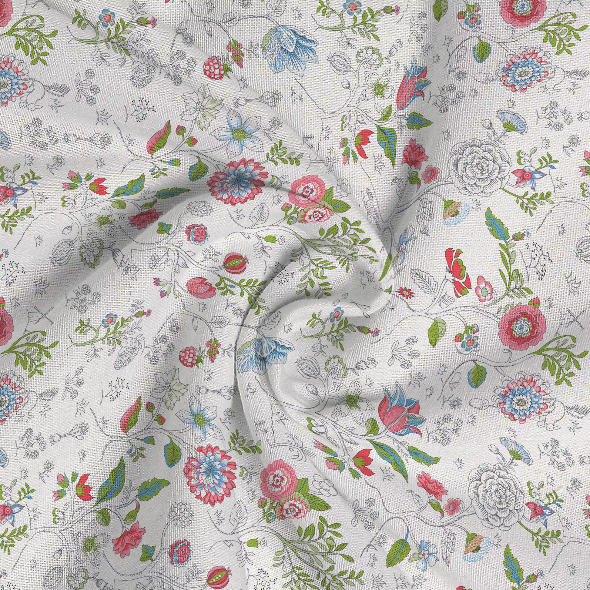Pure Nest Printed Bedsheet Set - Image 49