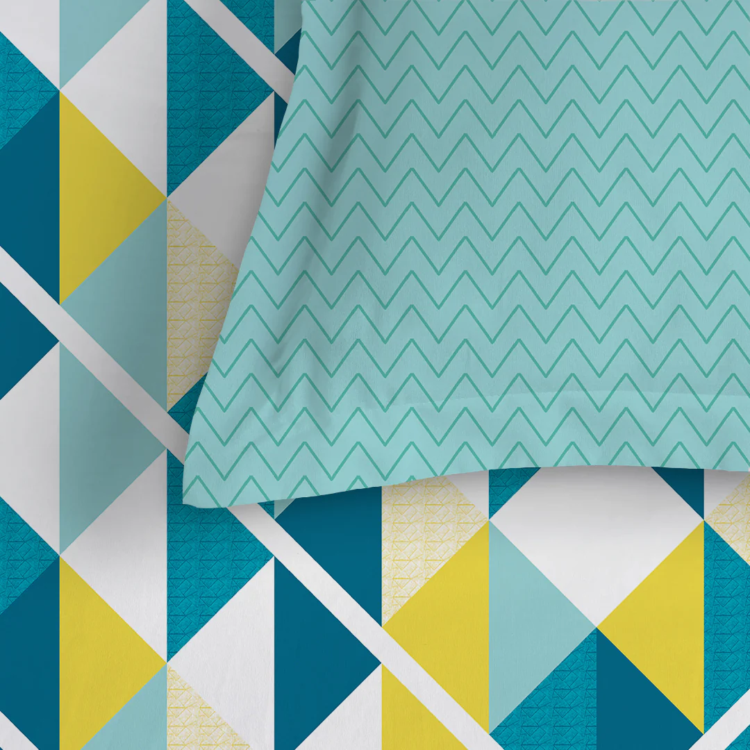 Pure Nest Printed Fitted Sheet Set - Image 10