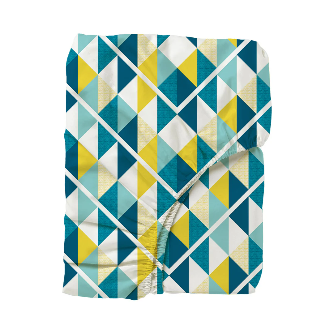 Pure Nest Printed Fitted Sheet Set - Image 6