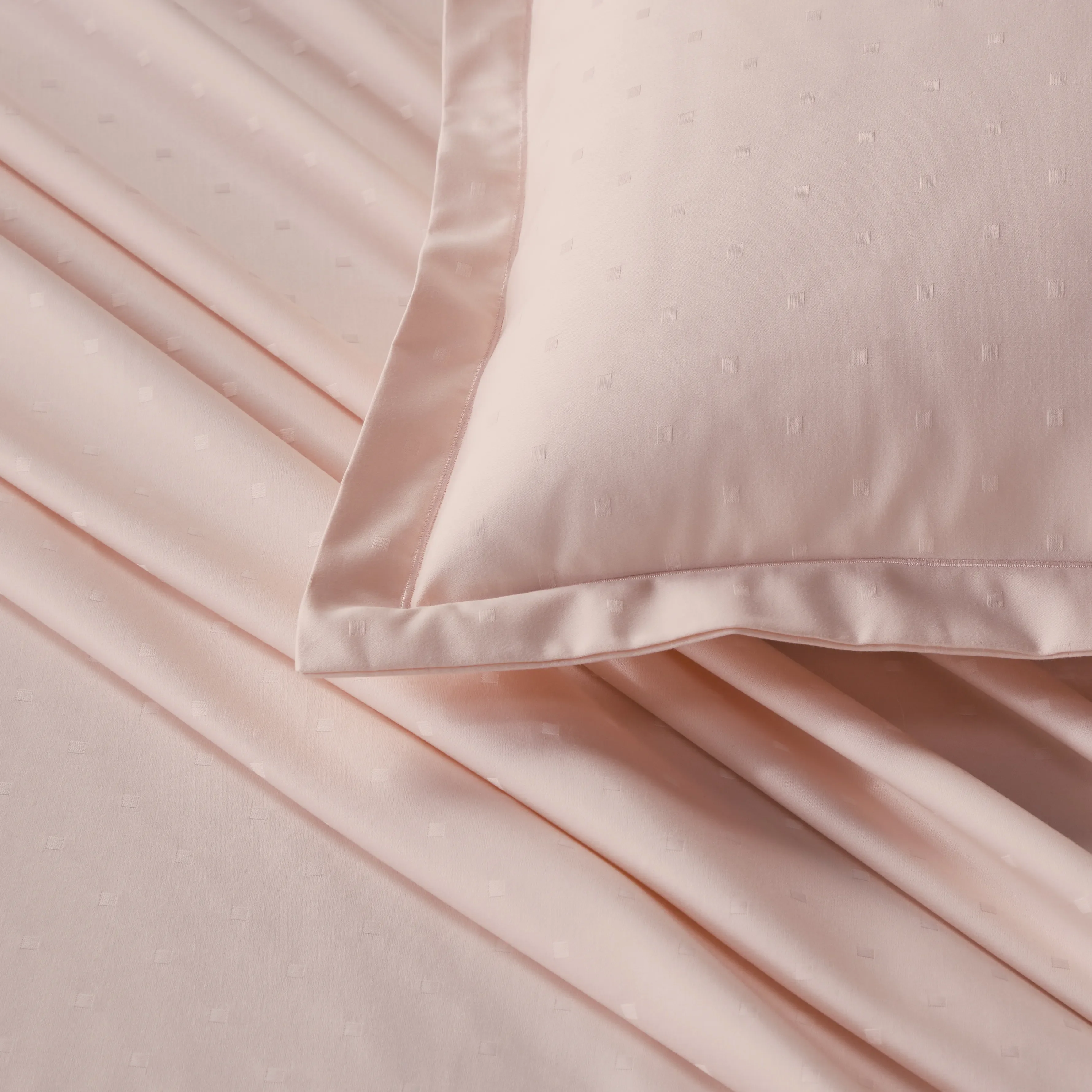 Ricaso | 1000TC Egyptian Cotton Swiss Dot Super Soft Fitted Sheet Set | Pillow Cover with Merrow Hem Treatment - Image 29