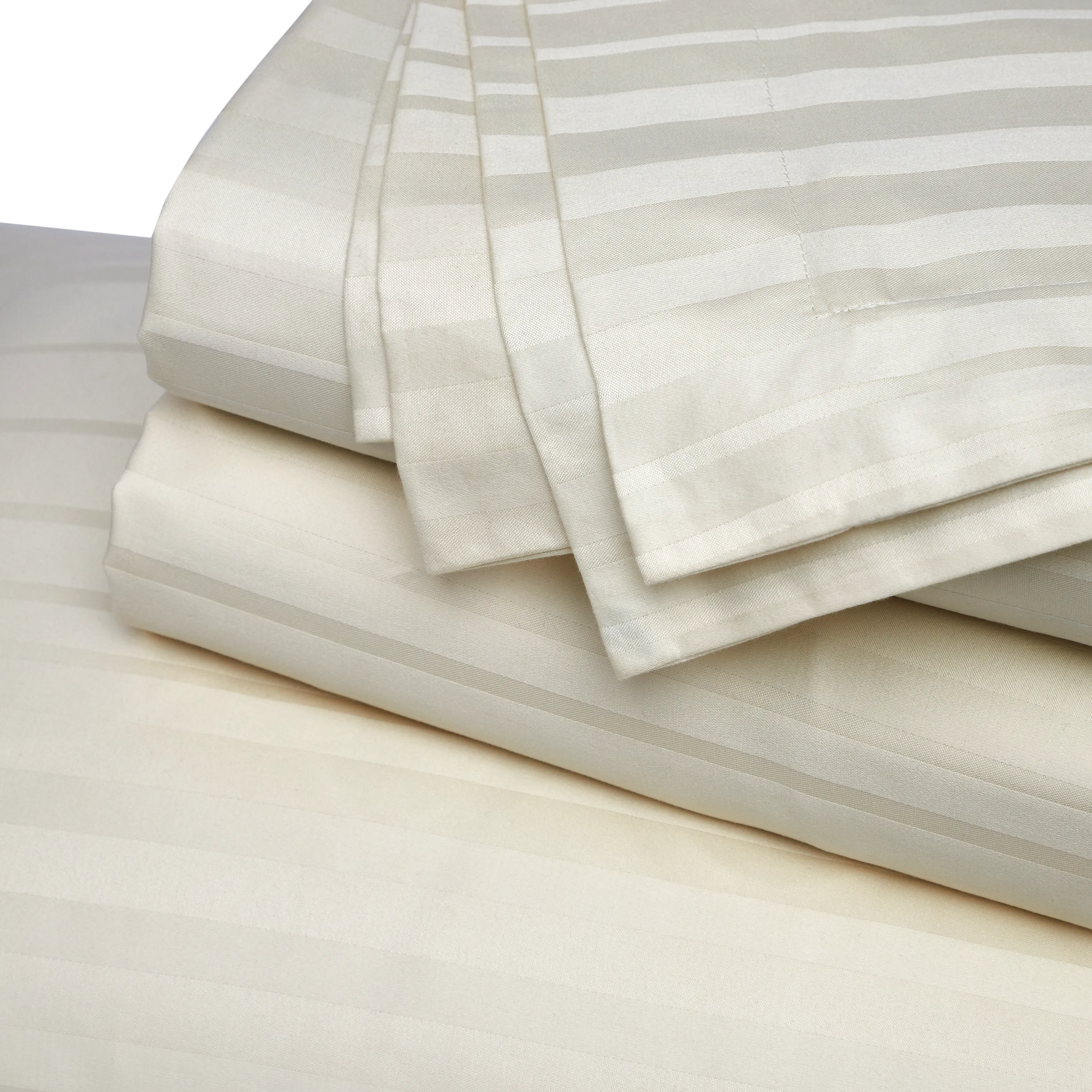 Seraya | 400TC Varigated Stripes Super Soft Fitted Sheet Set - Image 21