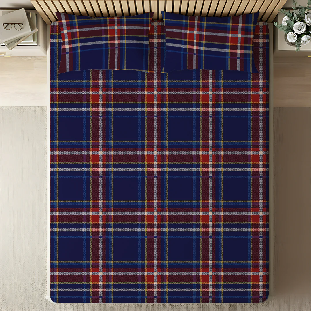Serene Nest Printed Bedsheet Set - Image 149