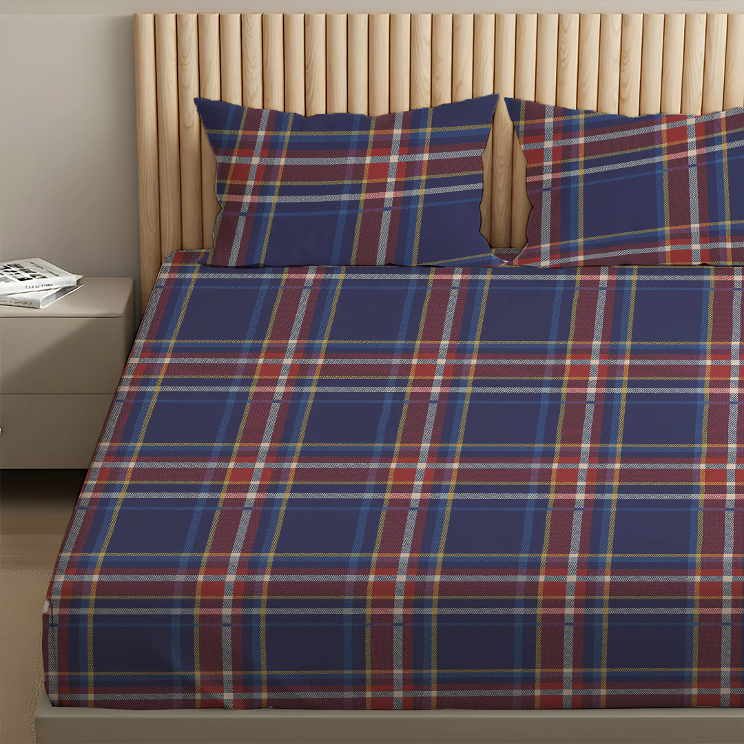 Serene Nest Printed Bedsheet Set - Image 158