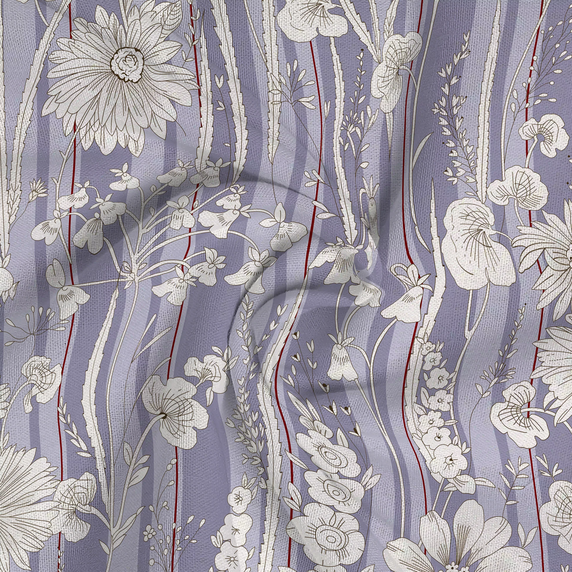 Serene Nest Printed Bedsheet Set - Image 85