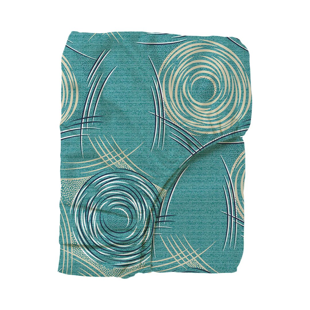 Serene Nest Printed Fitted Sheet Set - Image 106