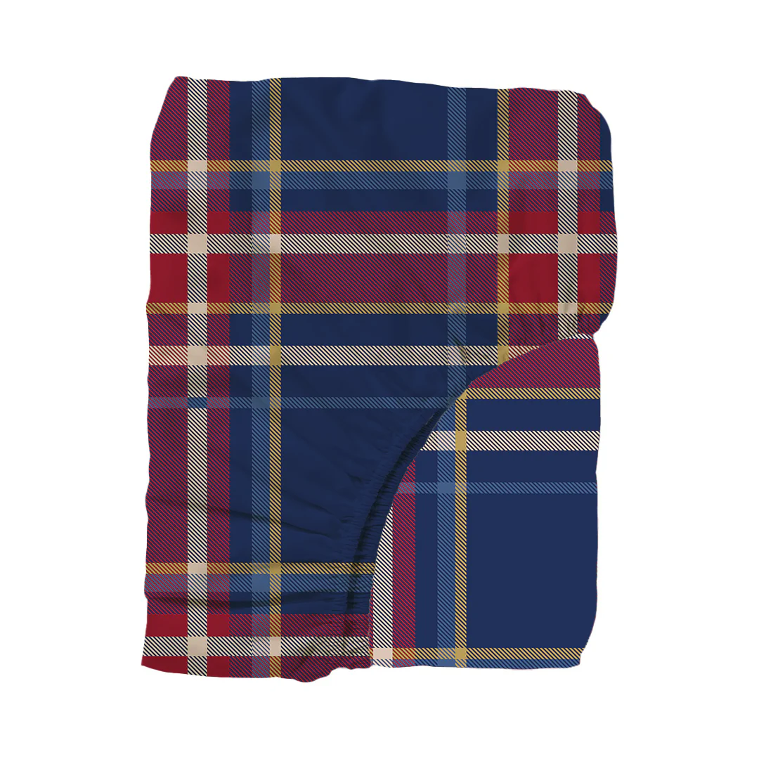 Serene Nest Printed Fitted Sheet Set - Image 112