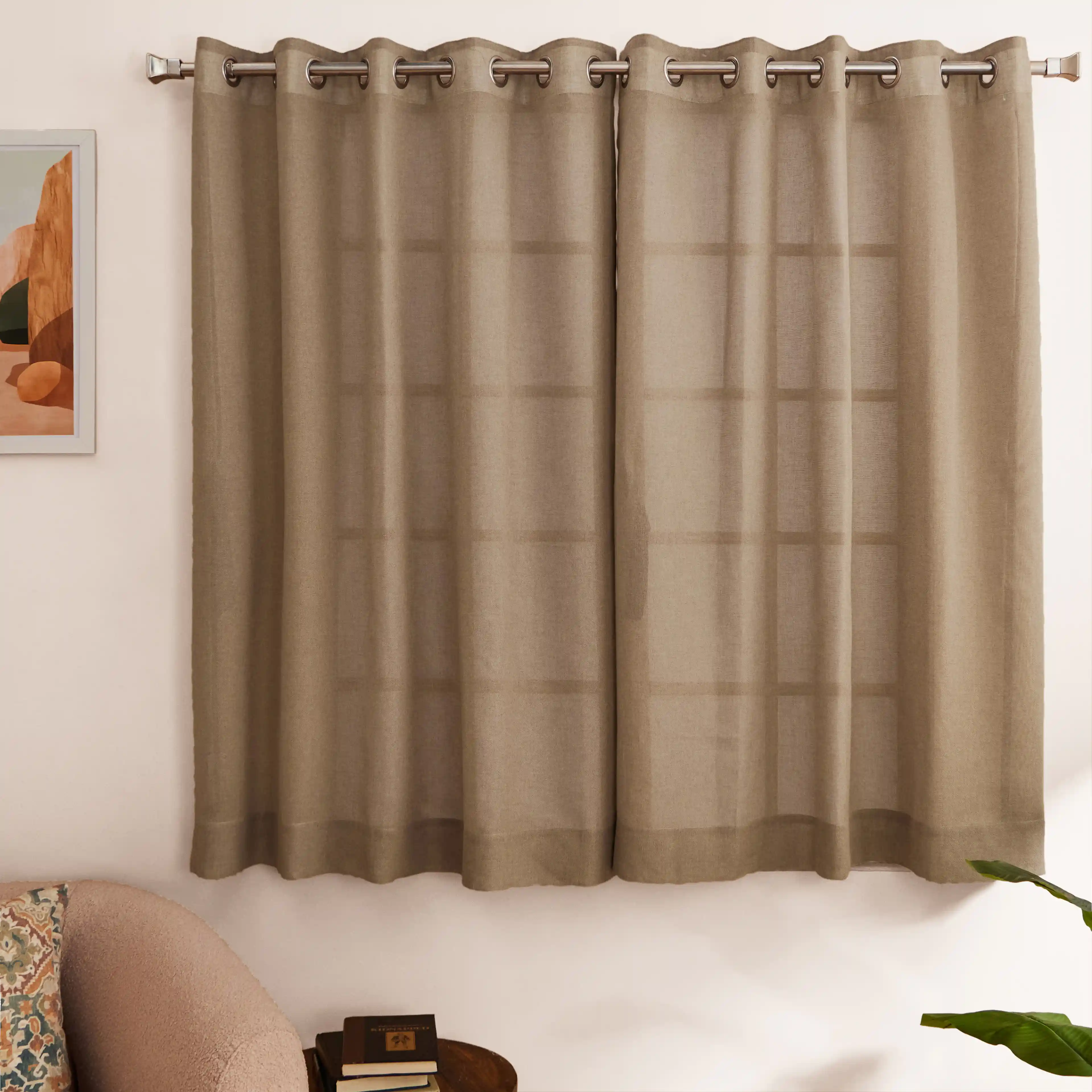 Velina Set Of 2 Sheer Readymade Curtains |
Sand & Shadow - Image 65