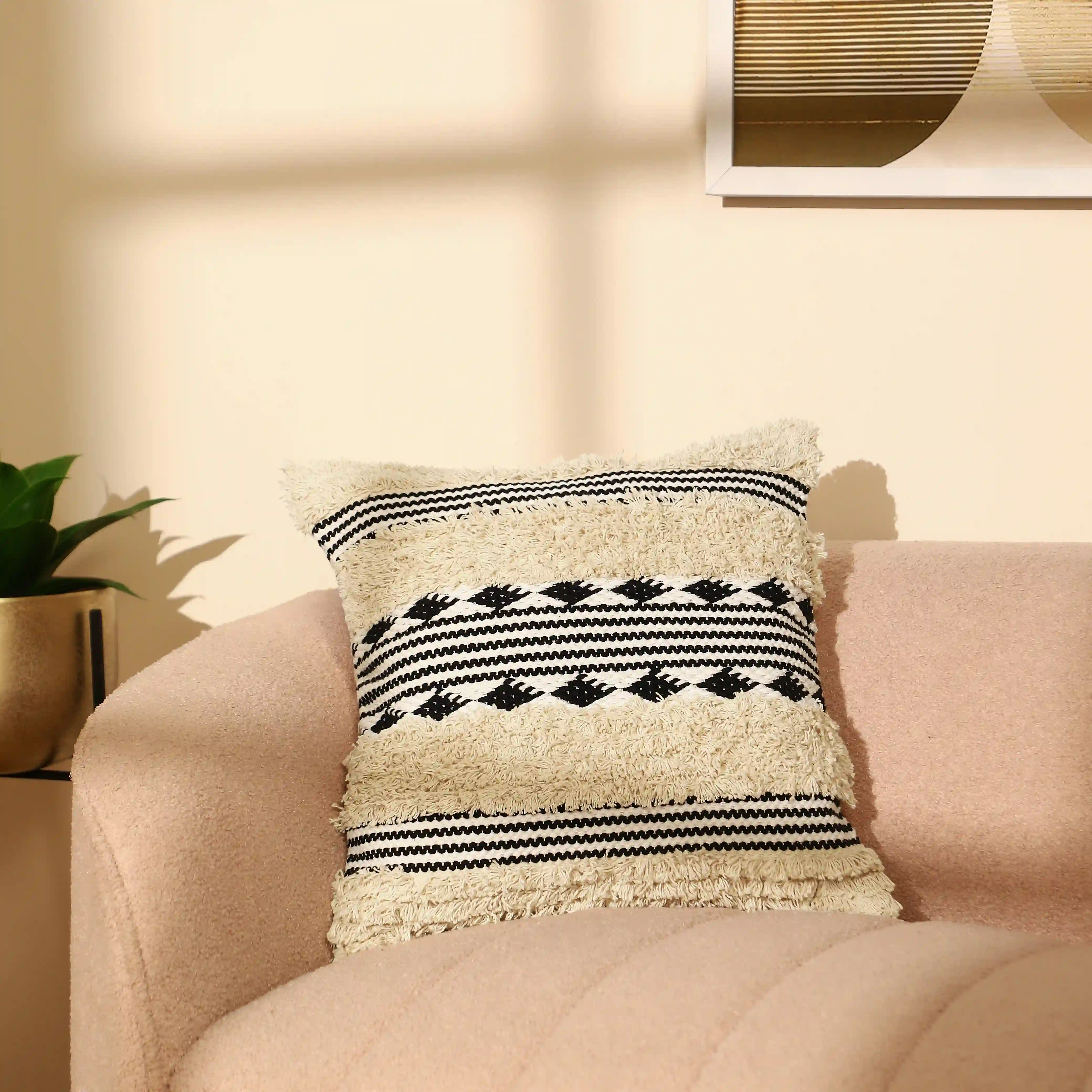 Vissencia 100% Cotton Woven Cushion Cover | Boho Bliss - Image 19