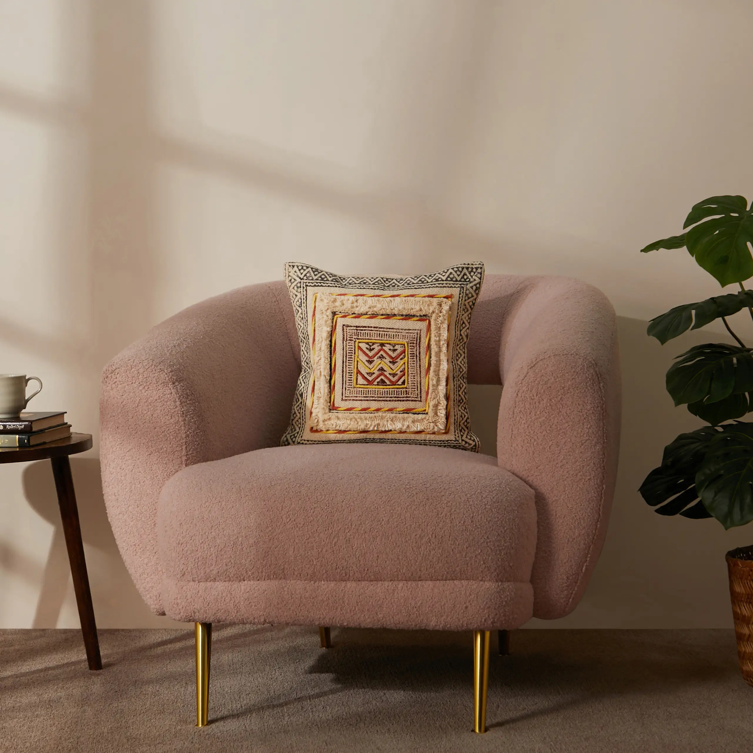 Vissencia 100% Cotton Woven Cushion Cover | Ethnic Roots - Image 14