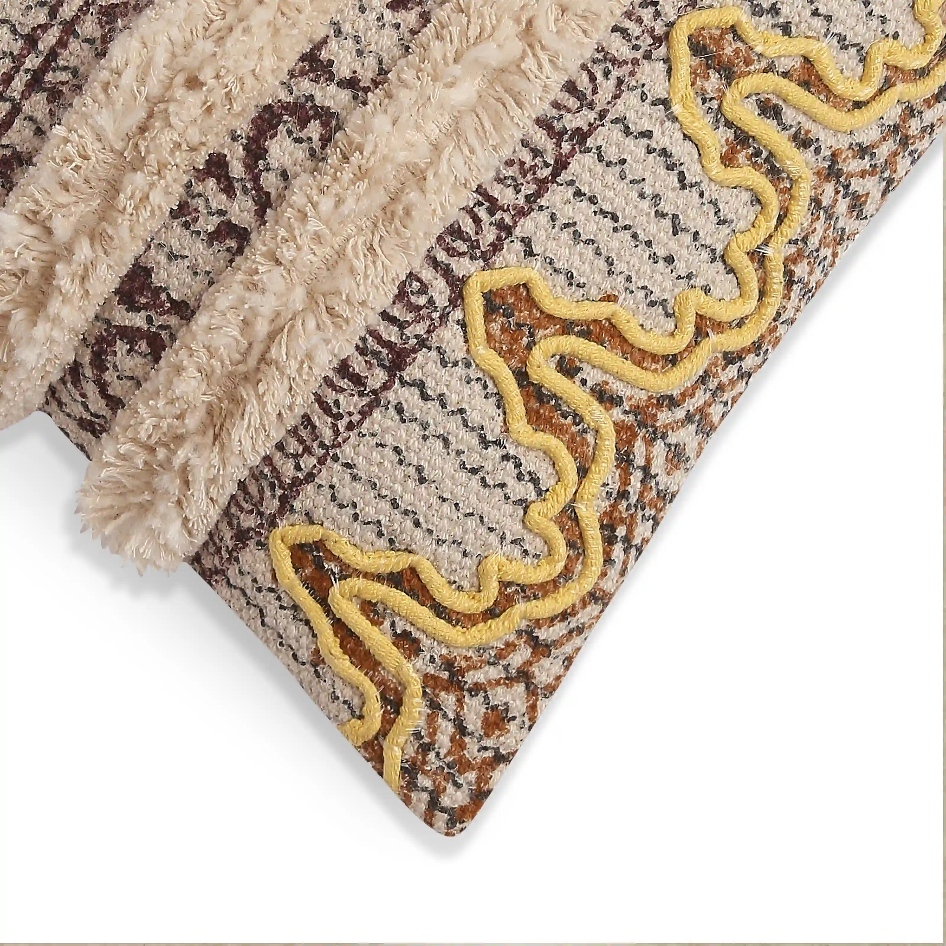 Vissencia 100% Cotton Woven Cushion Cover | Ethnic Roots - Image 3