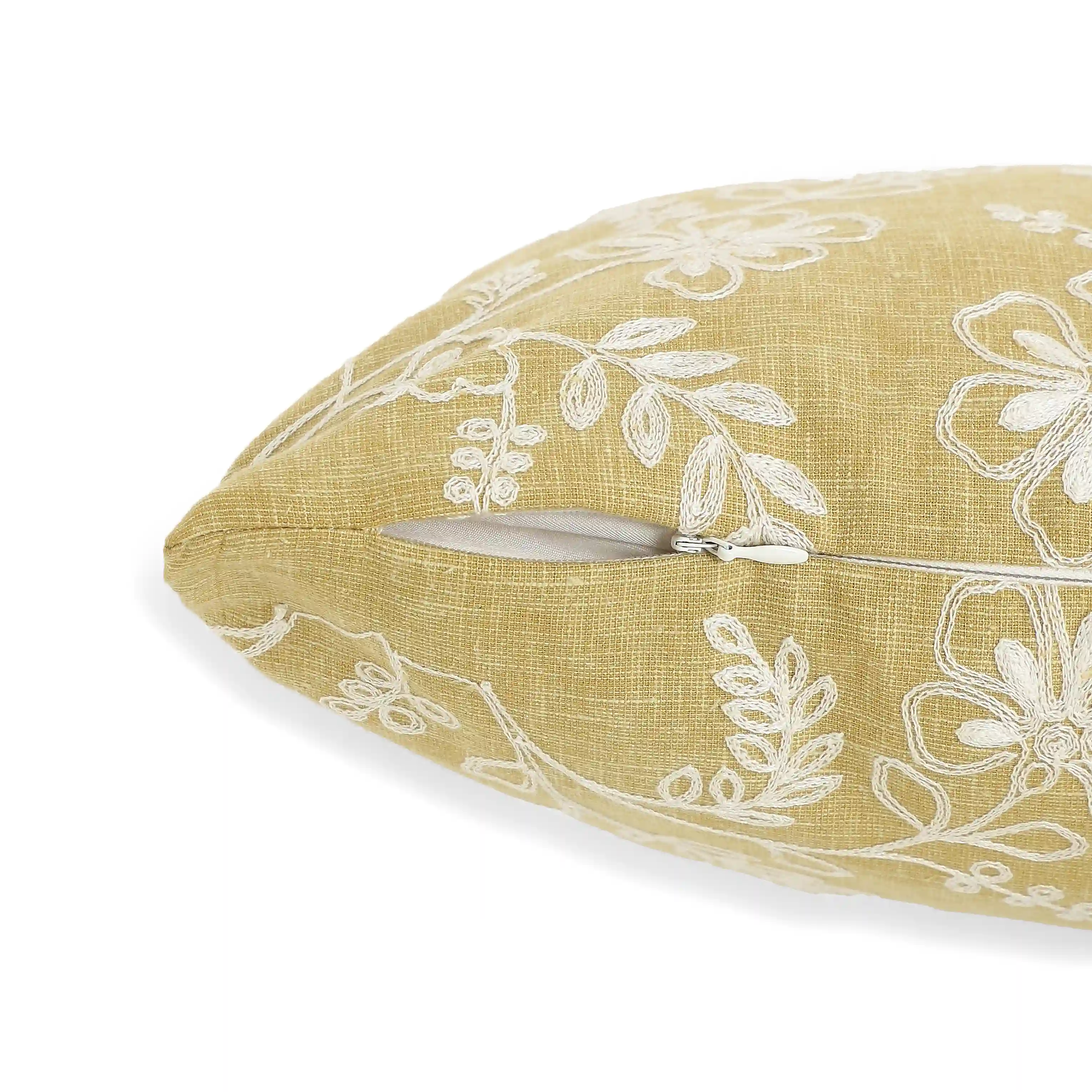 Vissencia Embroidered Cushion Cover | Floral Threads - Image 20