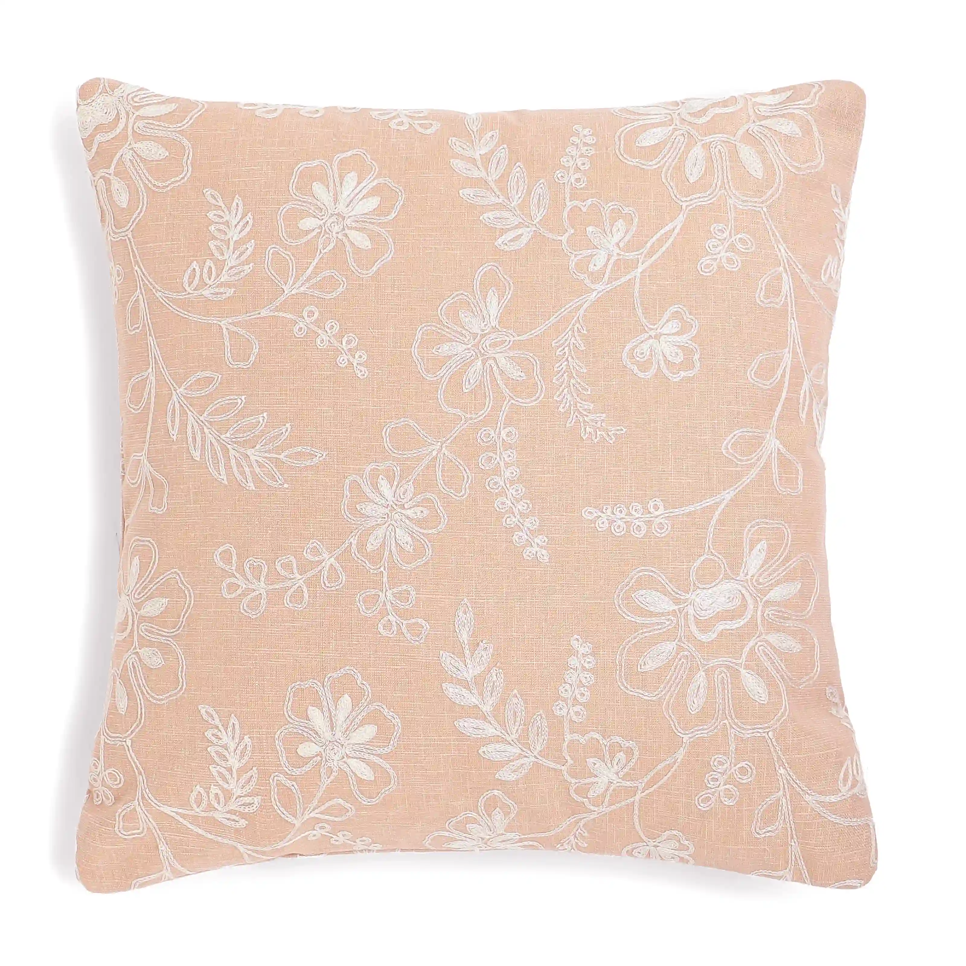 Vissencia Embroidered Cushion Cover | Floral Threads - Image 21