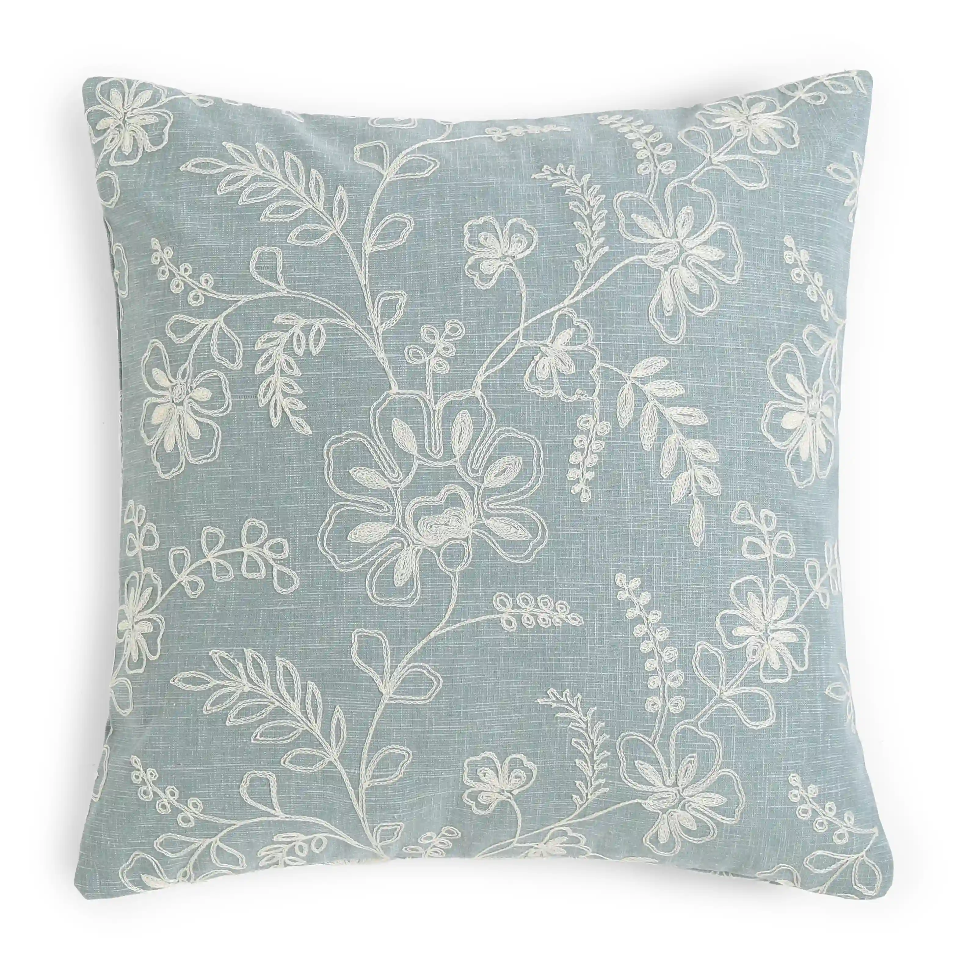 Vissencia Embroidered Cushion Cover | Floral Threads - Image 6