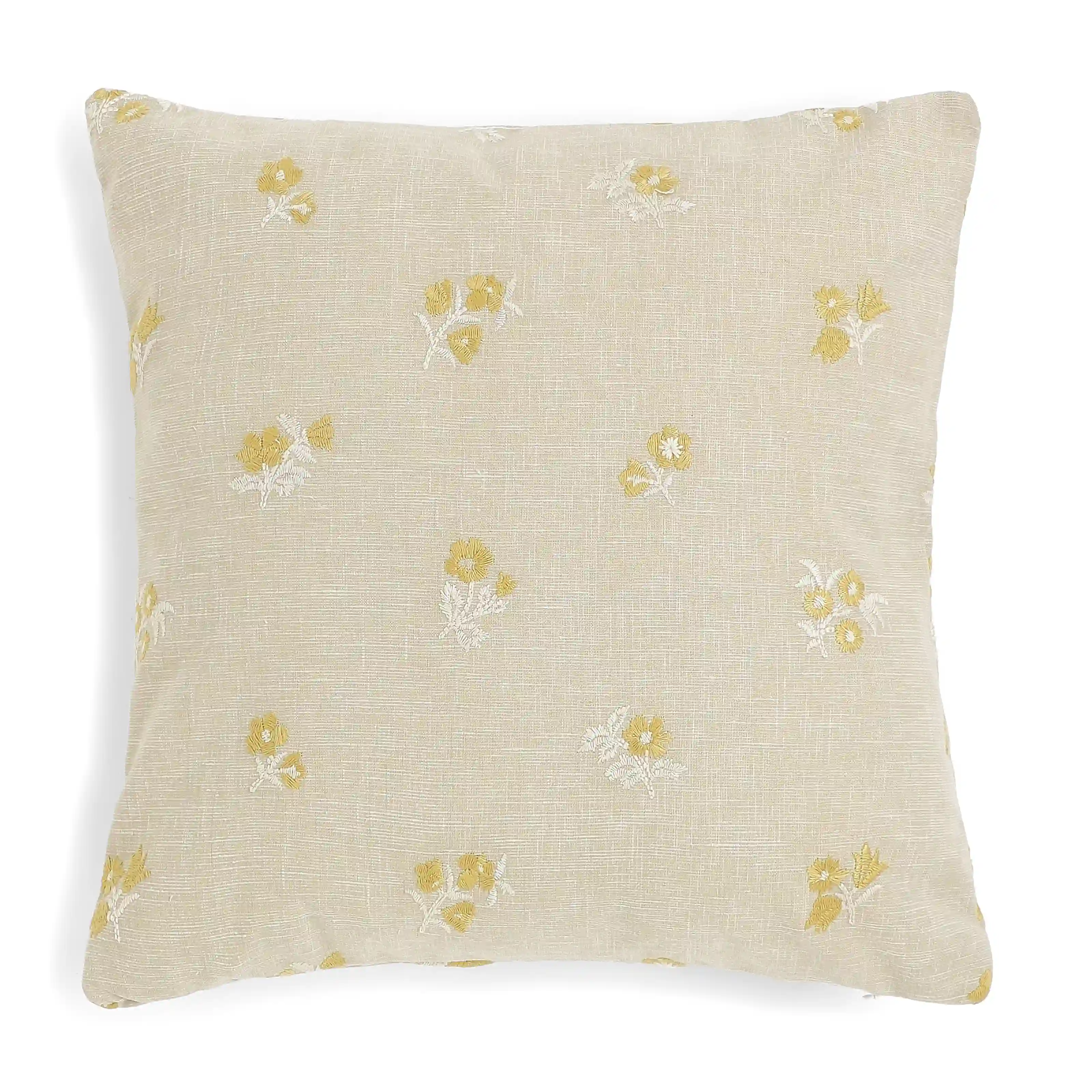 Vissencia Embroidered Cushion Cover | Threaded Petals - Image 17