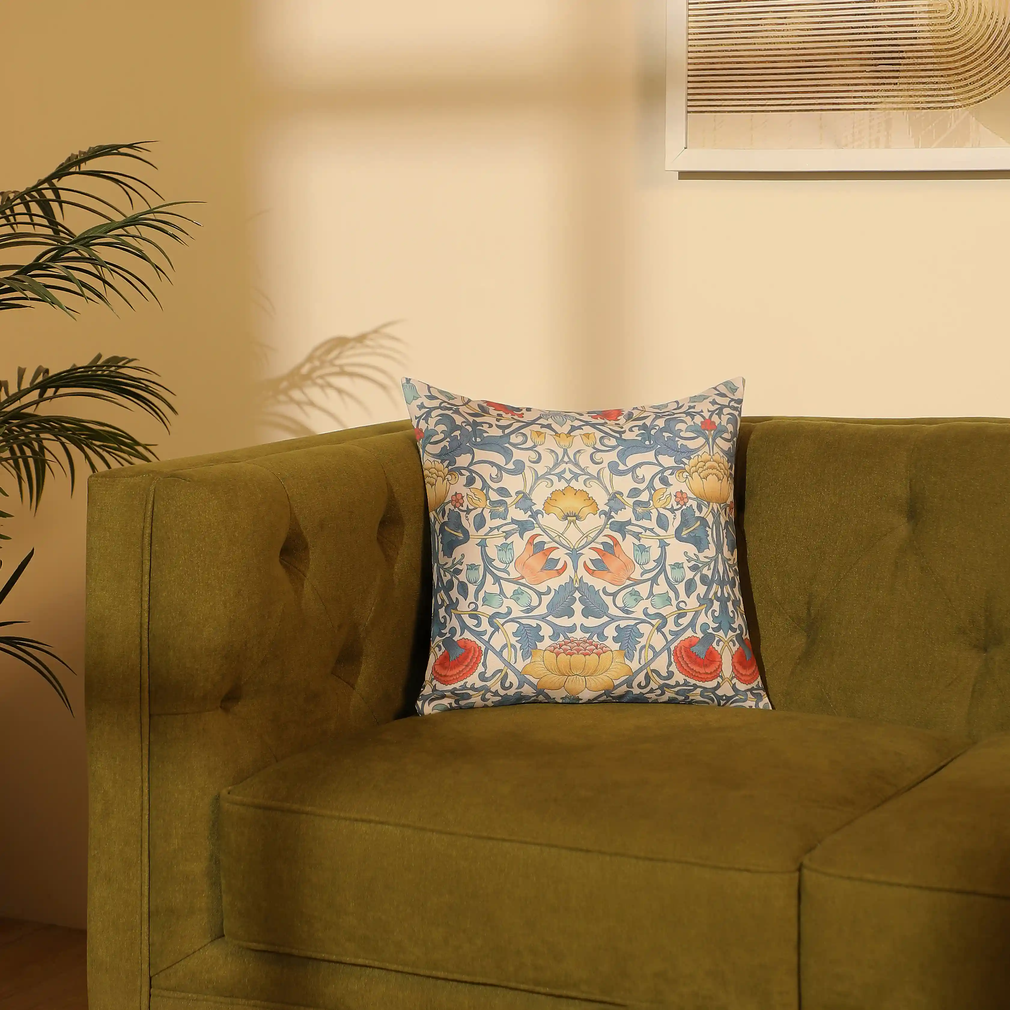 Vissencia Printed Cushion Cover | Floral Trail - Image 19