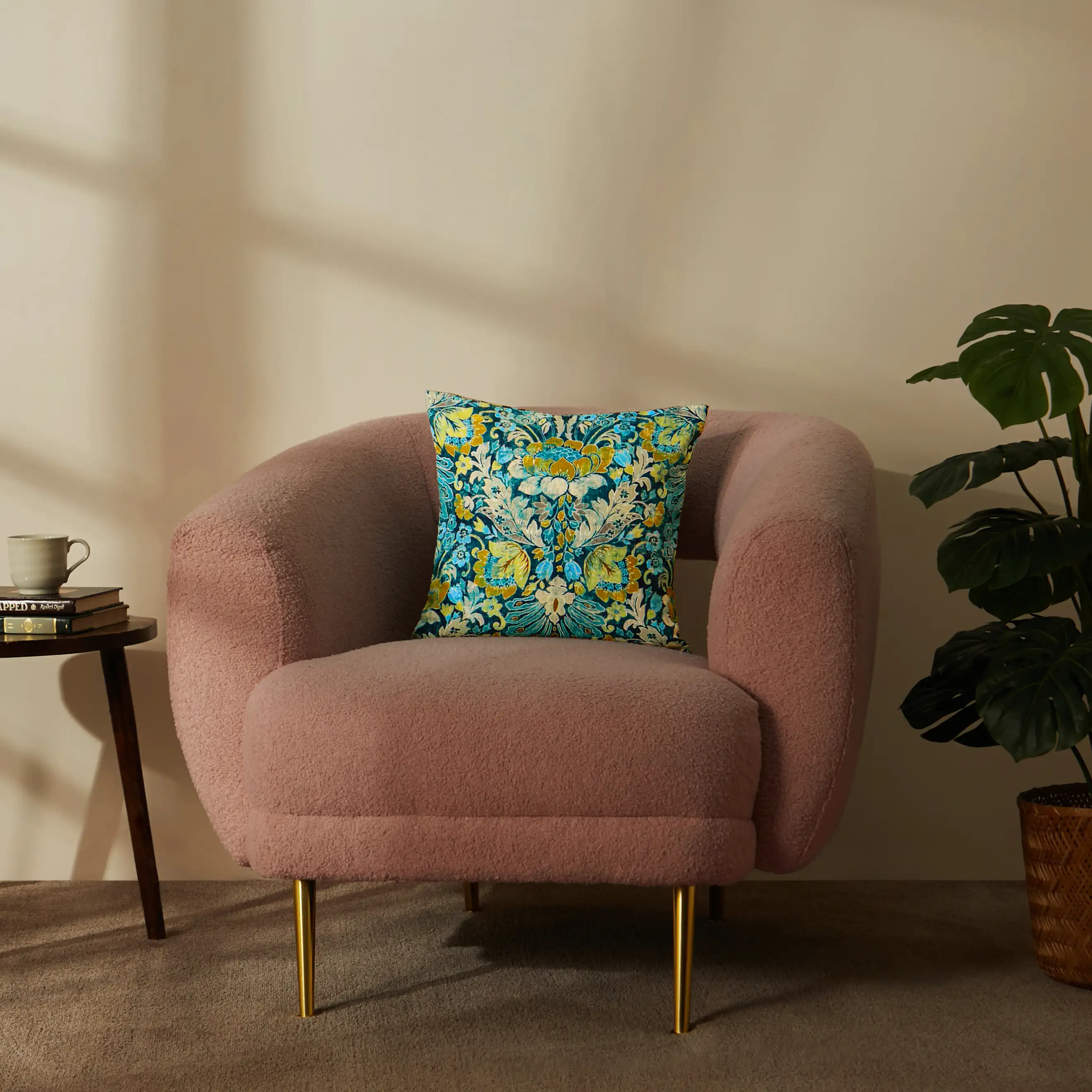 Vissencia Printed Cushion Cover | Vintage Flora - Image 9