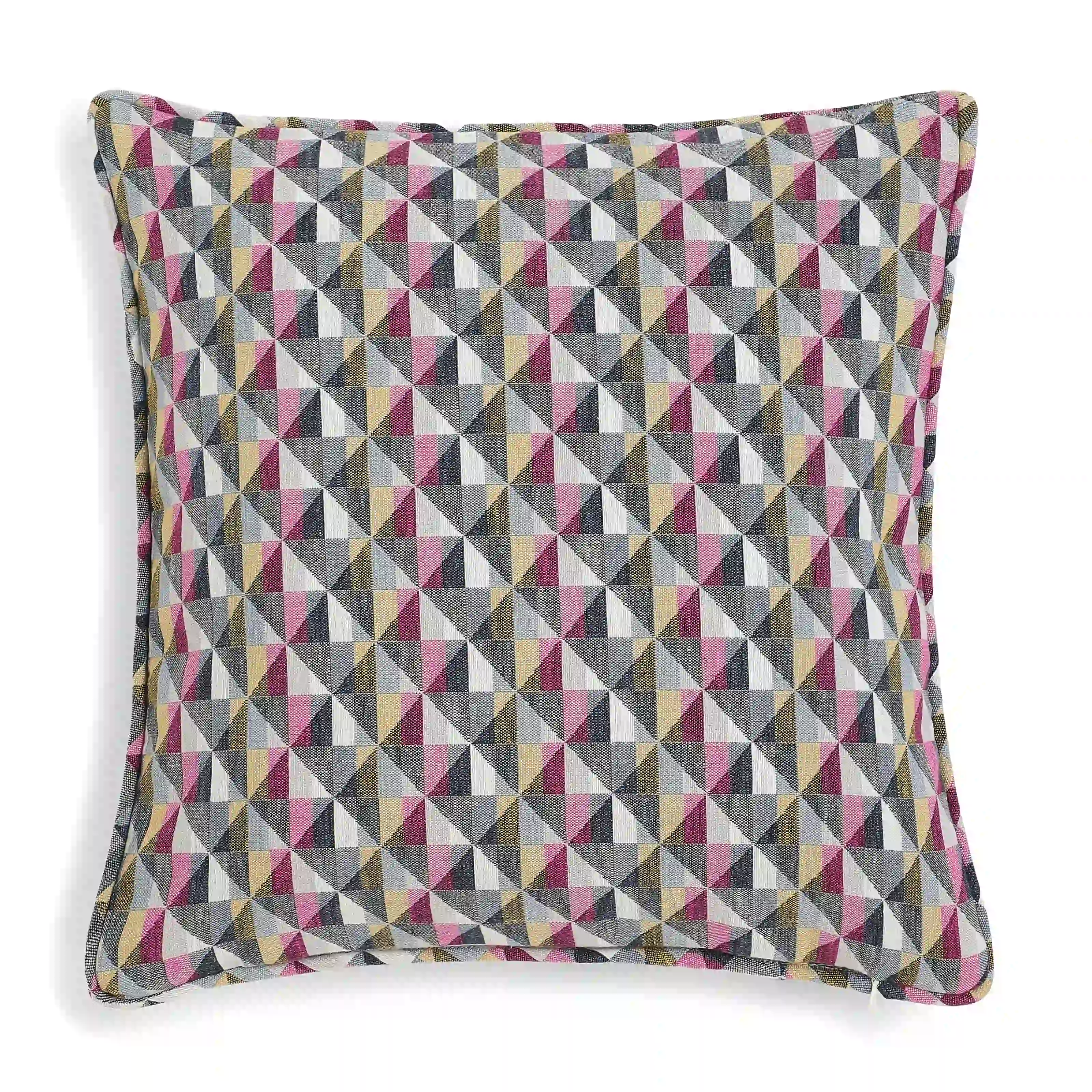 Vissencia Woven Cushion Cover | Colourful Grid - Image 7