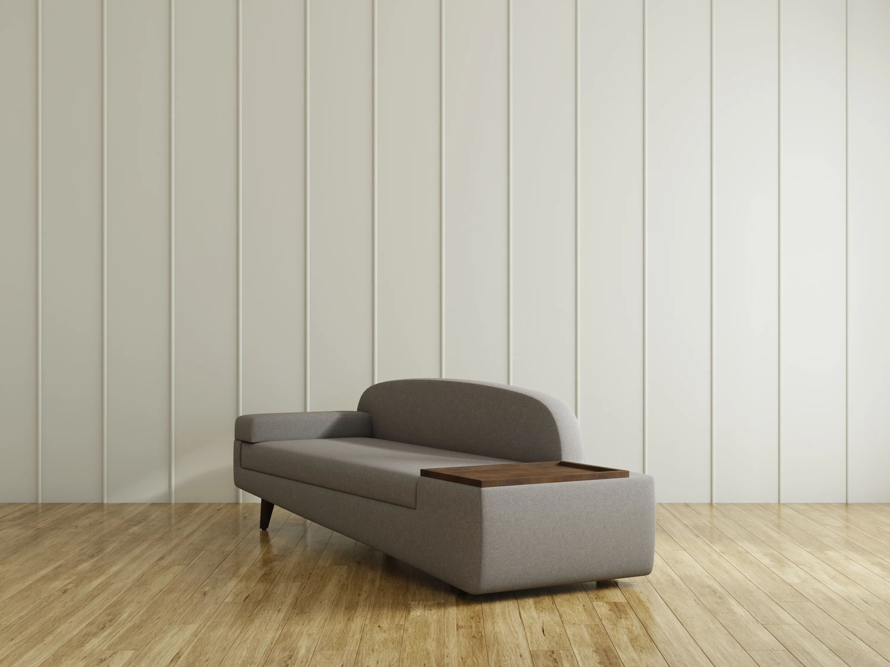 Wedge 3 Seater Sofa, Left Arm - Image 6