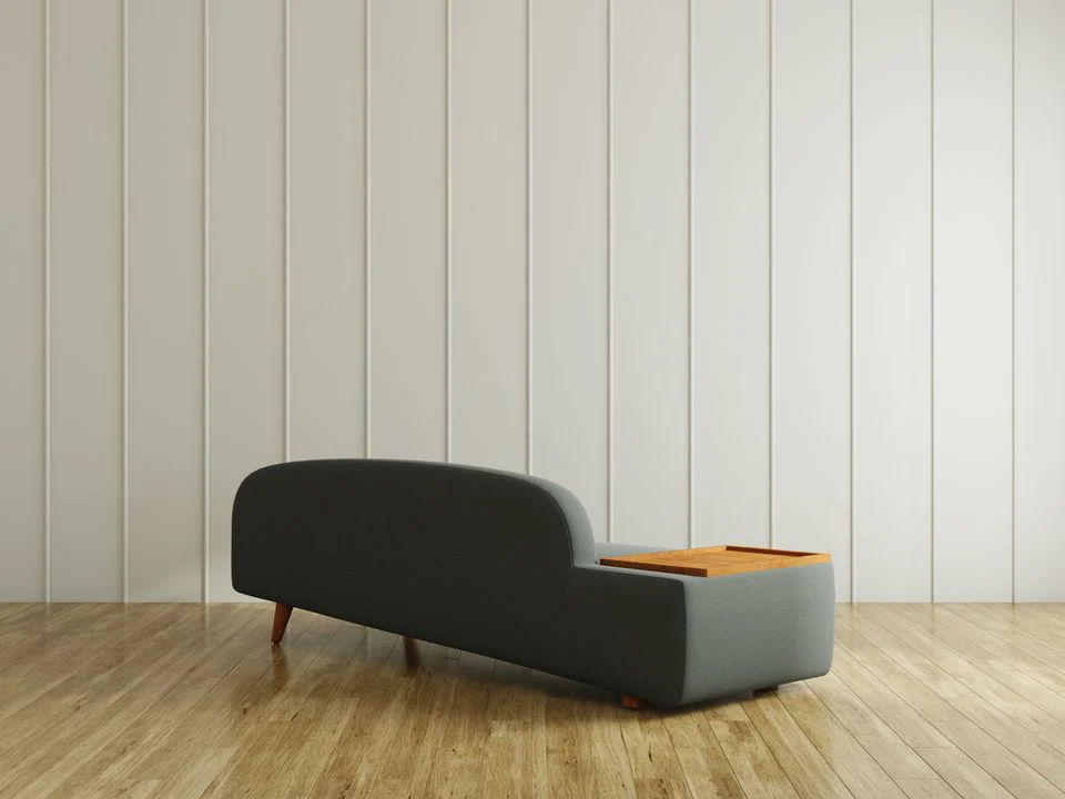 Wedge 3 Seater Sofa, Right Arm - Image 5